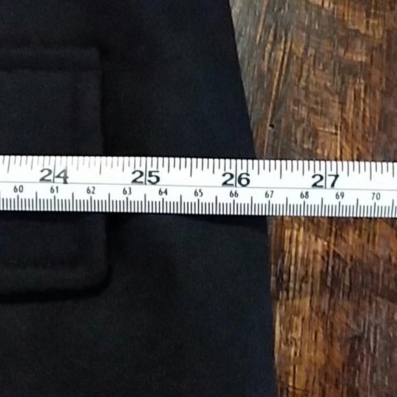 NWT Michael Kors plus black wool-blend coat - Picture 10 of 15